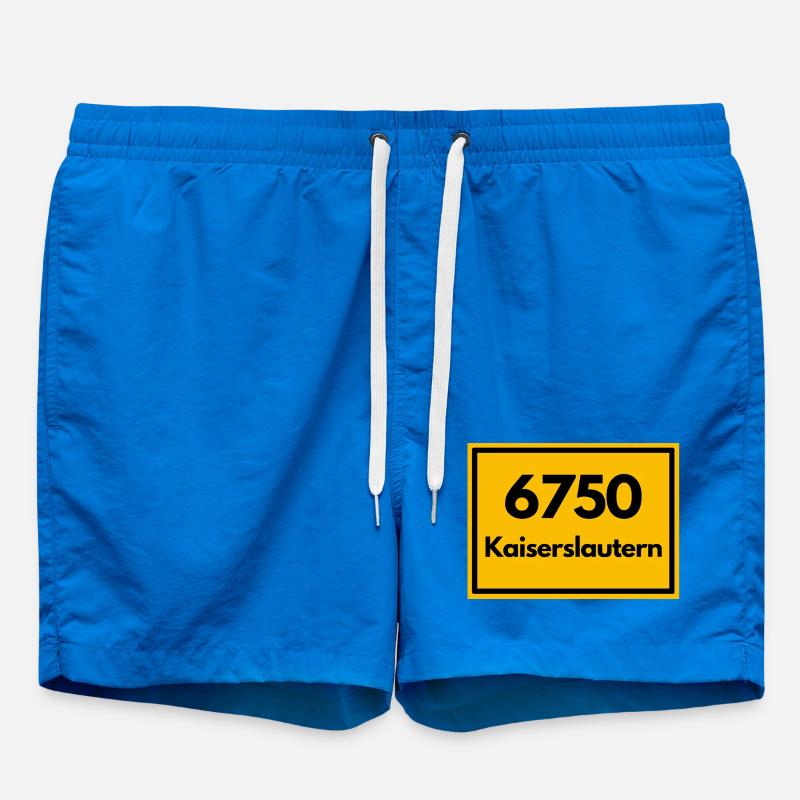 ANCIEN CODE POSTAL 6750 KAISERSLAUTERN LAUTRE - Short de bain - cobalt blue