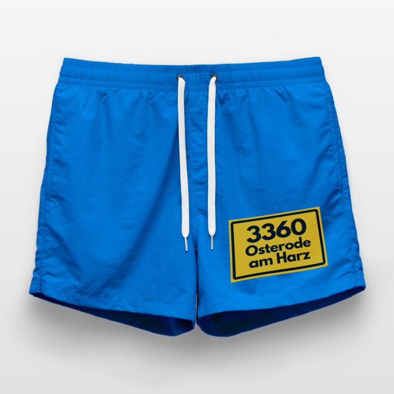OLD POSTCODE POSTCODE RETRO 3360 OSTERODE HARZ Swim Trunks