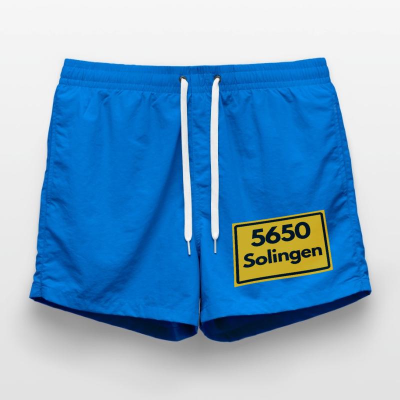 OLD POSTCODE POSTCODE RETRO 5650 SOLINGEN Swim Trunks