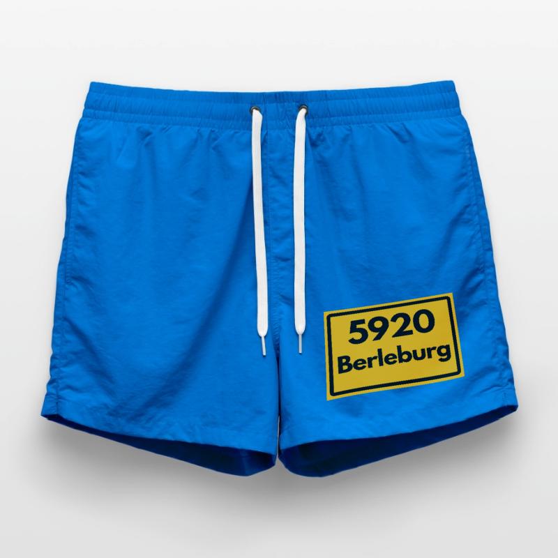 OLD POSTCODE POSTCODE RETRO 5920 BERLEBURG Swim Trunks