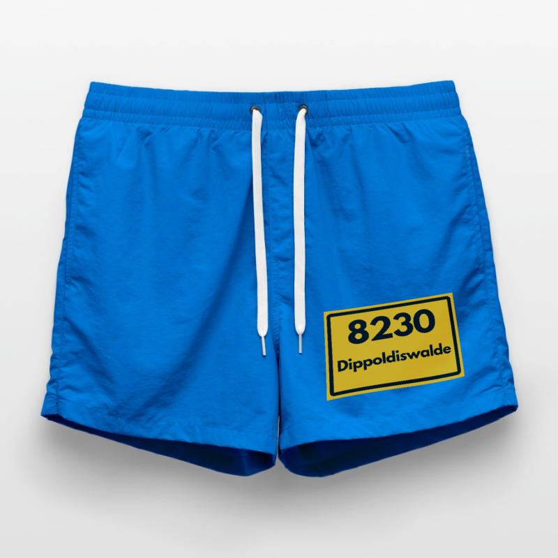OLD POSTCODE ZIP CODE 8230 DIPPOLDISWALDE SAXONY Swim Trunks