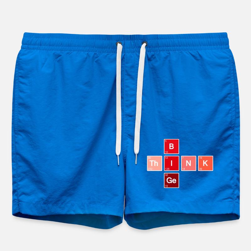 Think Big (Rot) - Badeshorts - Cobalt blue