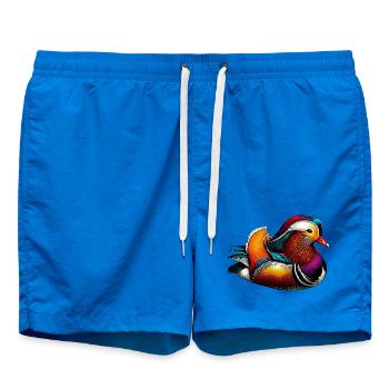 Canard mandarin - Short de bain - cobalt blue - Devant