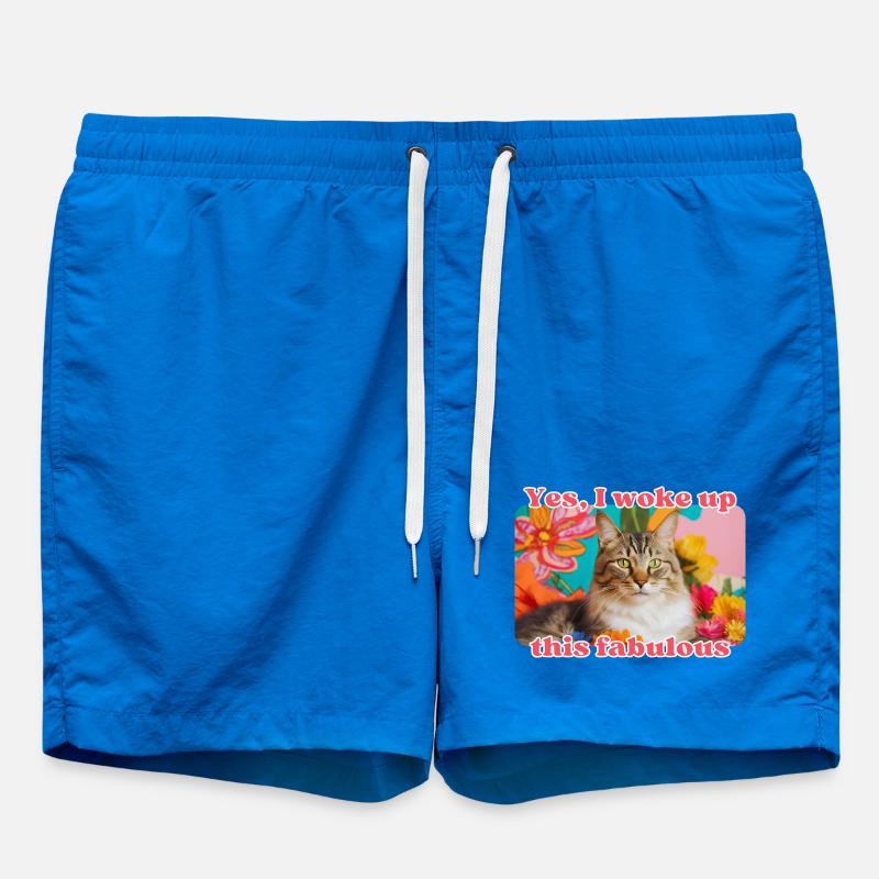 Chat fabuleux - Short de bain - cobalt blue
