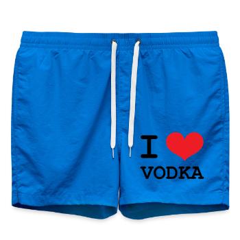 I Love Vodka - Alcool - Short de bain - cobalt blue - Devant