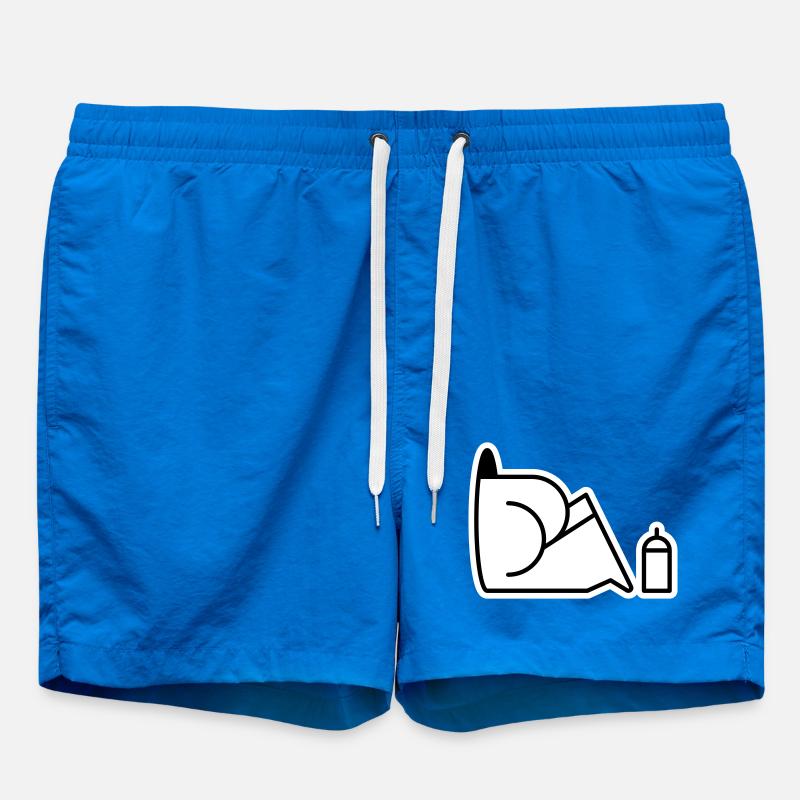 Looking For Cans - Badeshorts - Cobalt blue