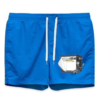 Cannabis Grow Tent, Cannabis Grow Box, grow zelt - Badeshorts - Cobalt blue - Vorne