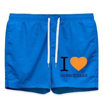 J’ADORE LE GÂTEAU AUX CAROTTES Karottenkuchen - Short de bain - cobalt blue - Devant