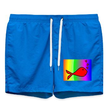SARDINE. FISCH. APRILSCHERZ. OSTERN. MEER - Badeshorts - Cobalt blue - Vorne