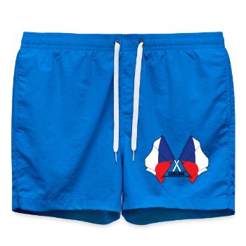 RÉPUBLIQUE TCHÈQUE – Drapeaux croisés - Short de bain - cobalt blue - Devant
