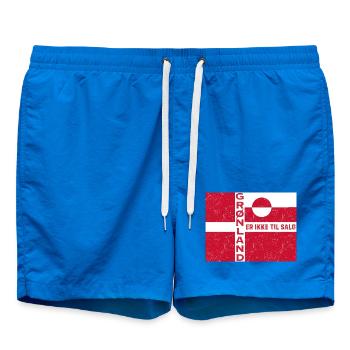 Emblème du Groenland Non à vendre - Short de bain - cobalt blue - Devant