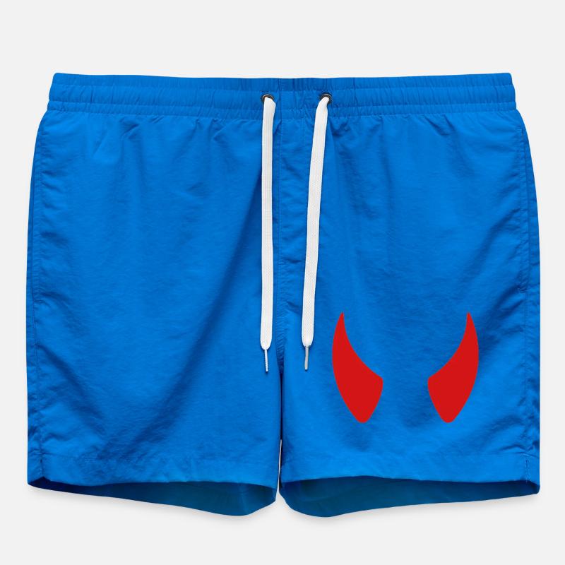 Devil horns - Swim Trunks - cobalt blue