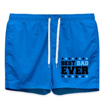 Bold Dad Stars Emblem - Swim Trunks - cobalt blue - Front