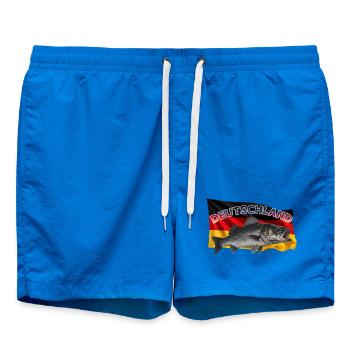 Wolfsbarsch Angeln Deutschland - Badeshorts - Cobalt blue - Vorne