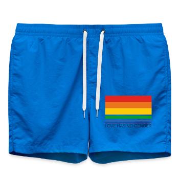 Love Has No Gender - Arc-en-ciel - Short de bain - cobalt blue - Devant