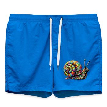Snail - Swim Trunks - cobalt blue - Front
