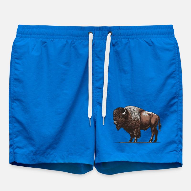 Bison - Short de bain - cobalt blue