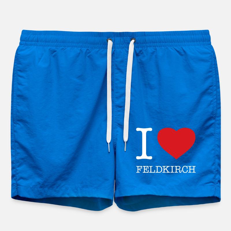 I Love Feldkirch - Swim Trunks - cobalt blue