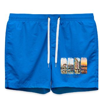 Istanbul Urlaub Travel – Türkei Bosporus & Kultur  - Badeshorts - Cobalt blue - Vorne