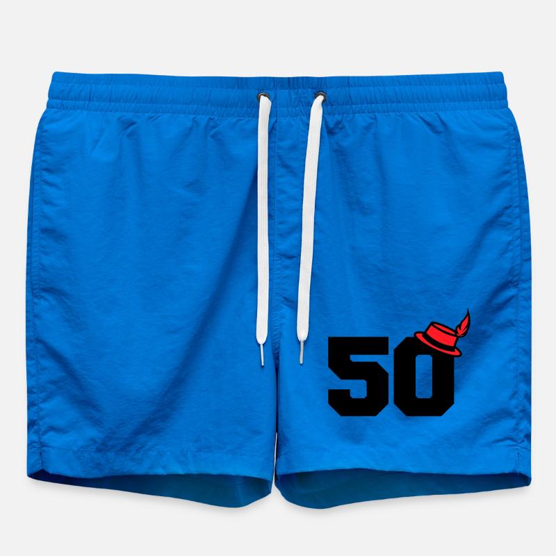 50 - Swim Trunks - cobalt blue