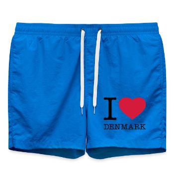 J’AIME LE DANEMARK Dänemark - Short de bain - cobalt blue - Devant
