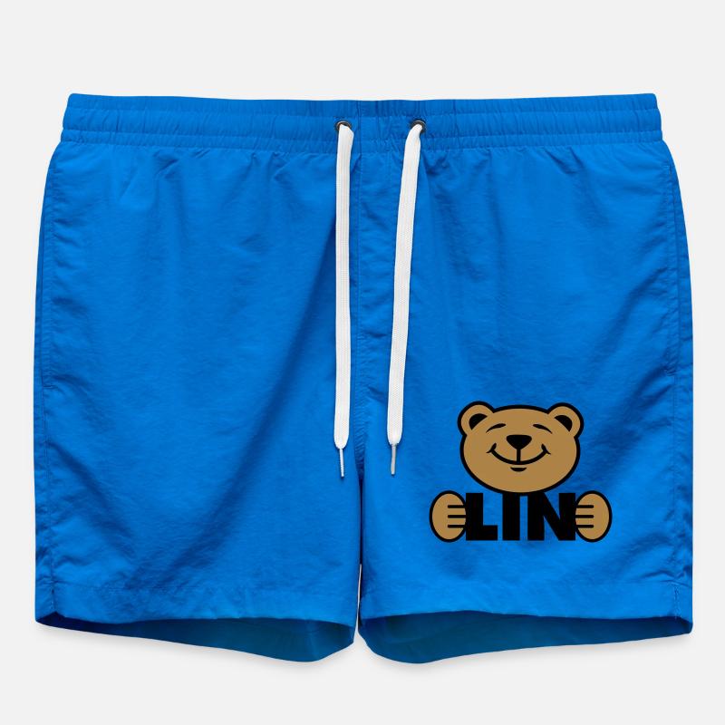 Berlin | Bär | Bearlin | Bear - Swim Trunks - cobalt blue