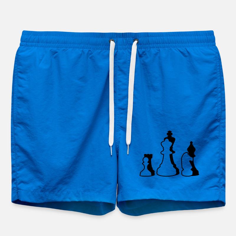 Échecs - Short de bain - cobalt blue