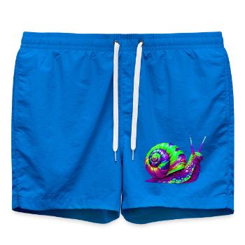 Snail - Swim Trunks - cobalt blue - Front