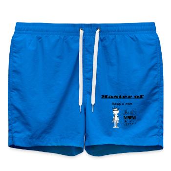 Master of Being a mom - Swim Trunks - cobalt blue - Front