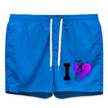 Idée simple de handball pour les femmes - Short de bain - cobalt blue - Devant