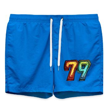 79 Nombre Coloré - Short de bain - cobalt blue - Devant