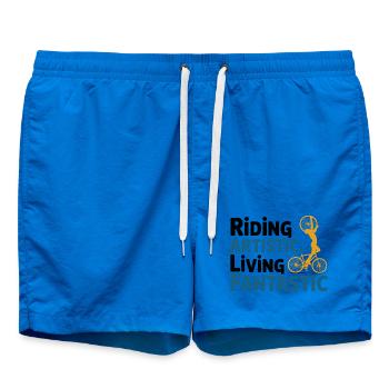 Artistic Cycling Sport  - Swim Trunks - cobalt blue - Front