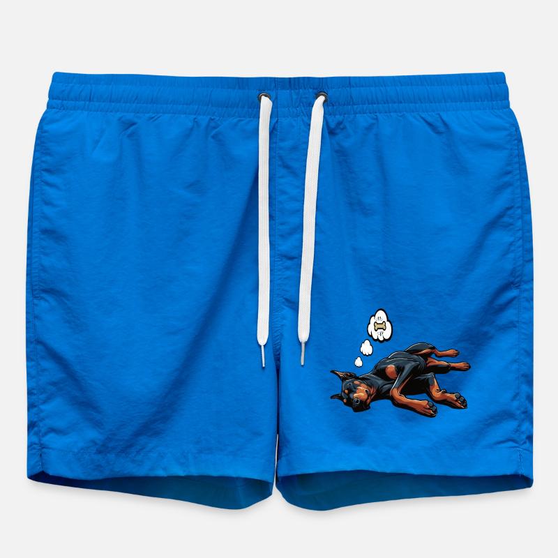 Doberman Doberman Propriétaire Doberman Lovers - Short de bain - cobalt blue
