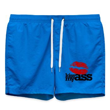 Kiss my ass - Short de bain - cobalt blue - Devant