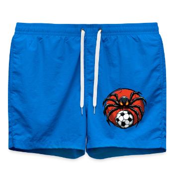 Spinnen Fussball / Fussballer Spinne - Badeshorts - Cobalt blue - Vorne