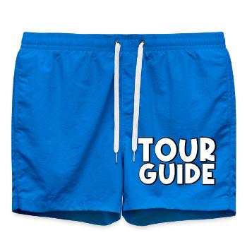 tour guide - Badeshorts - Cobalt blue - Vorne