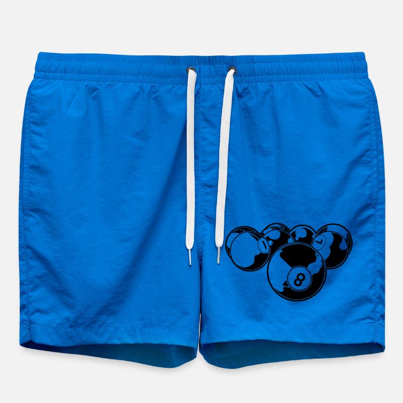 Billiards - Swim Trunks - cobalt blue