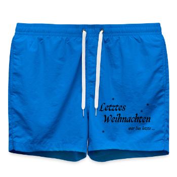 Dernier Noël - Short de bain - cobalt blue - Devant