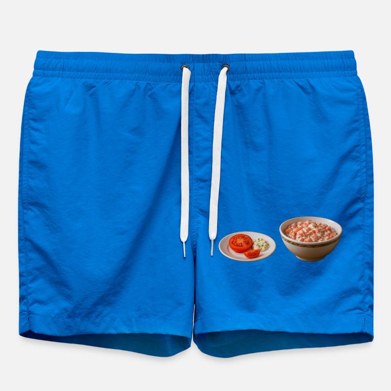 Salade de tomates avec crème sure - Short de bain - cobalt blue