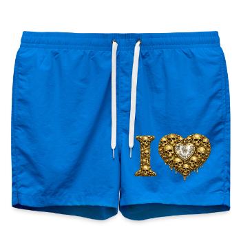 J’ADORE | Cœur du Crâne d’Or – Amour du Crâne - Short de bain - cobalt blue - Devant