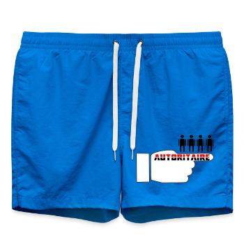 Autoritäre Faust - Badeshorts - Cobalt blue - Vorne