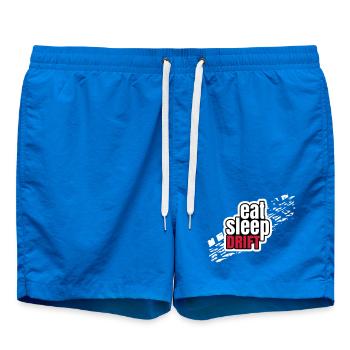 Eat Sleep Drift - Swim Trunks - cobalt blue - Front