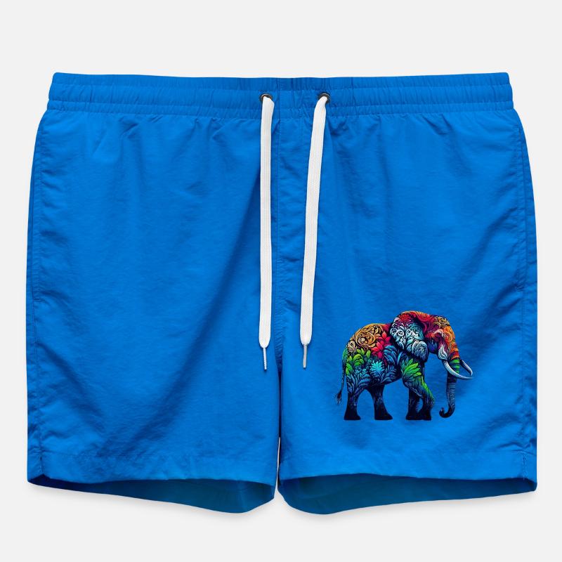 Elephant - Swim Trunks - cobalt blue