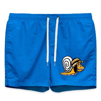 Schnecke Reggae Musik Rasta Haare Mütze Jamaika - Badeshorts - Cobalt blue - Vorne