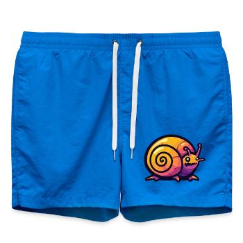 Schnecke Halloween Comic Lustig - Badeshorts - Cobalt blue - Vorne