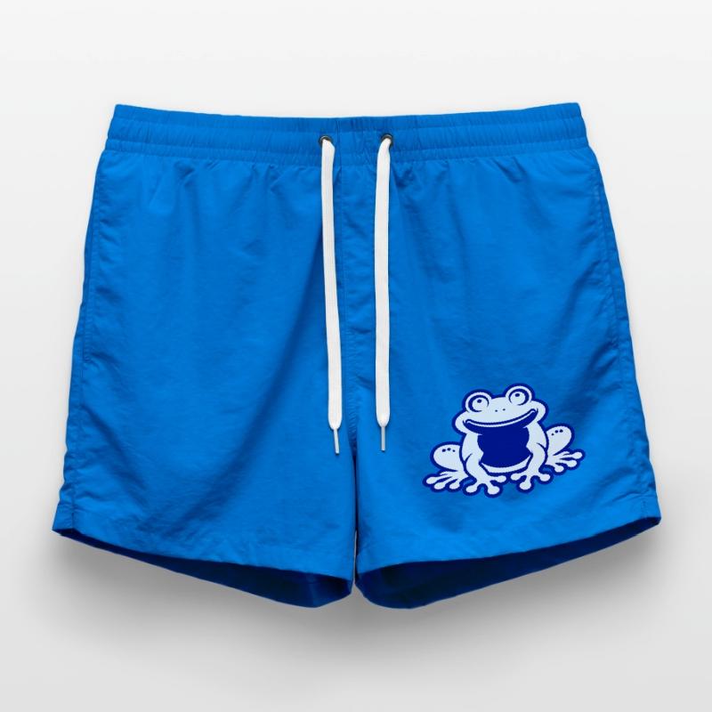 Toad Comic Frog Swim Trunks