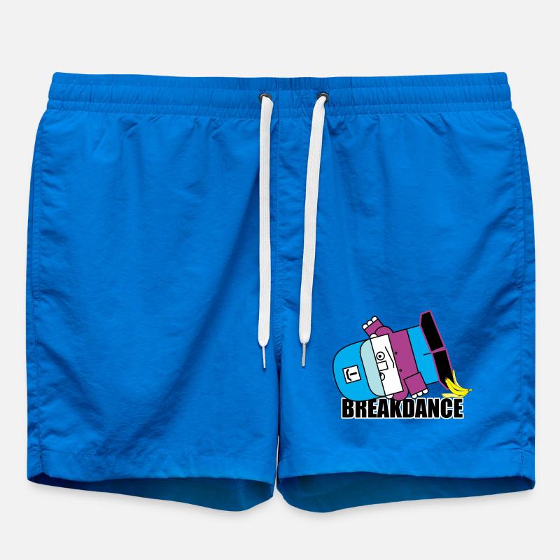 Bot de breakdance banane - Short de bain - cobalt blue