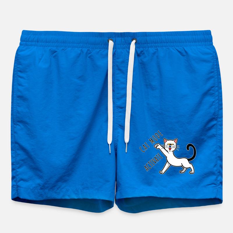 Activation du mode chat - Short de bain - cobalt blue