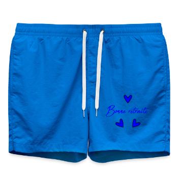 RETRAITE. RETRAITE. RETRAITEE. BONNE RETRAITE - Short de bain - cobalt blue - Devant