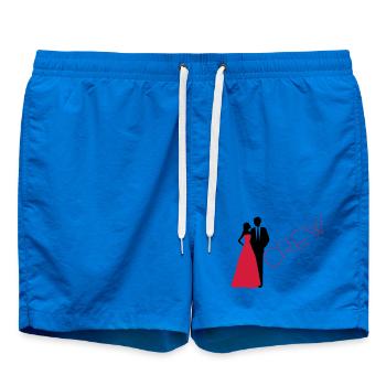 Département mariage marié mariée - Short de bain - cobalt blue - Devant